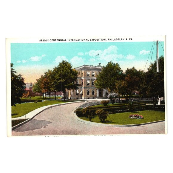 International Exposition Postcard Philadelphia 1926 Cradle Of Liberty USA - Picture 1 of 2